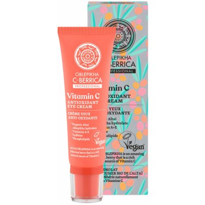 Natura Siberica Rakytník C-Berric Vitamin C Antioxidační oční krém 30 ml – Hledejceny.cz