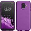 Pouzdro a kryt na mobilní telefon Samsung Pouzdro Kwmobile Samsung Galaxy A6 2018 fialové