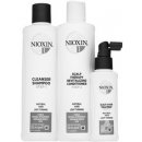 Nioxin System 1 čisticí šampon 300 ml + revitalizační kondicionér pro pokožku hlavy 300 ml + péče na vlasy a vlasovou pokožku 100 ml dárková sada