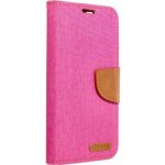 Coolcase Canvas pro mobil Xiaomi Redmi Note 12 4G Růžové – Zboží Mobilmania