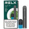 Set e-cigarety RELX Essential 350 mAh Black Starter Kit + náplň Menthol Plus 1 ks