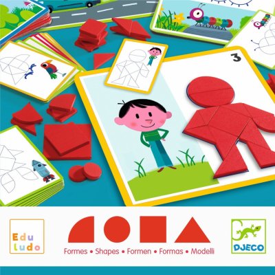Djeco Eduludo Tvary – Zboží Dáma