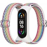 Xiaomi Nylon - Mi Band 5/6/7 náhradní náramek s přezkou Barva NZ pásku: Multicolor MBSCZ-MB043 – Zboží Živě