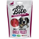 Pamlsek pro psa Brit Let's Bite Meat snacks Duck Fillet 80 g