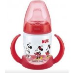 Nuk kojenecká láhev na učení Disney Mickey s kontrolou teploty šedá 150 ml – Zboží Dáma