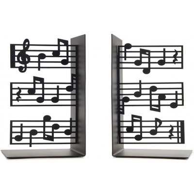 Balvi Knižní zarážky Musik 27774, černé – Zbozi.Blesk.cz