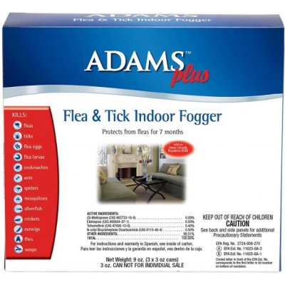 Farnam Adams Plus Fogger 3x90 g – Hledejceny.cz