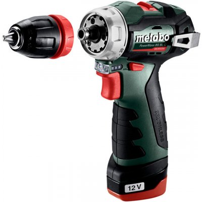 METABO PowerMaxx BS BL Q + 2x2Ah – Zbozi.Blesk.cz