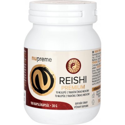 Nupreme Reishi extract 100 kapslí – Hledejceny.cz