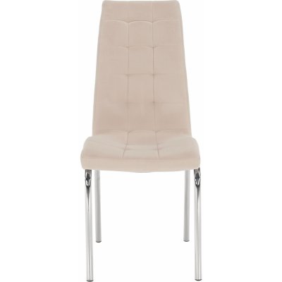 Kondela Gerda new béžová Dulux / chrom – Zboží Dáma