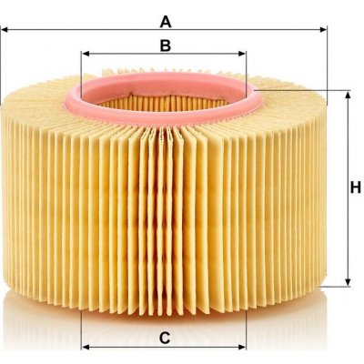 MANN-FILTER Vzduchový filtr MANN C1552 (MF C1552) – Hledejceny.cz
