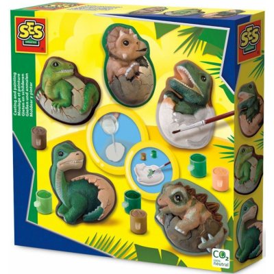 Creative SES DIY hra SES Dinosaur moulding set – Zbozi.Blesk.cz