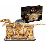 CubicFun 3D puzzle Natural Museum: Tyranosaurus Rex svítící 262 ks – Hledejceny.cz