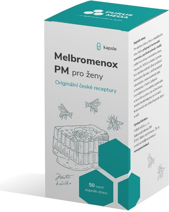 Melbromenox PM pro ženy 50 kapslí