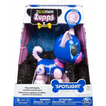 Spin Master Zoomer štěňátko Spotlight modrá