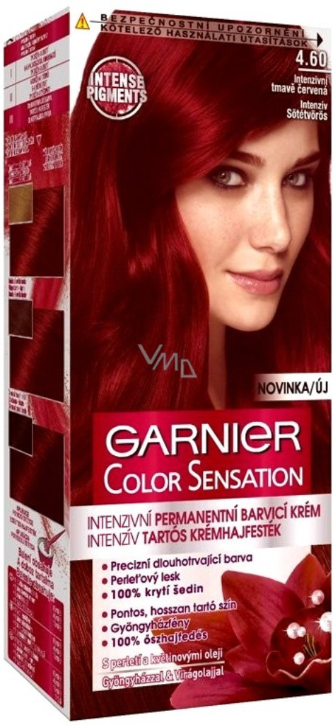 Garnier Color Sensation 4.60 rubínově červená od 71 Kč - Heureka.cz