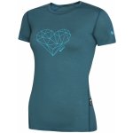 Zulu Merino 160 Short Heart modrá – Zboží Dáma