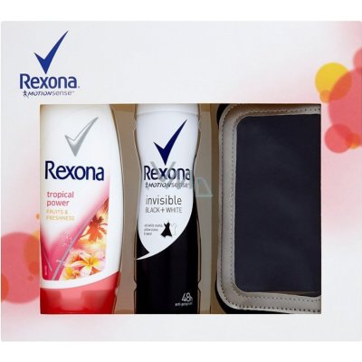 Rexona Invisible Black + White deospray pro ženy 150 ml – Zboží Mobilmania