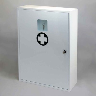 VMBal Kovová lékárnička velká LKV - bez náplně – Zboží Dáma