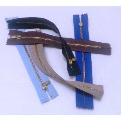 Zip mosazný 16 cm – Hledejceny.cz