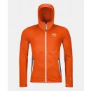 Ortovox Fleece Hoody Hot Orange