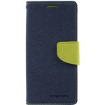 Pouzdro Mercury Fancy Diary Samsung Galaxy Note 8 NAVY/LIME – Zboží Mobilmania