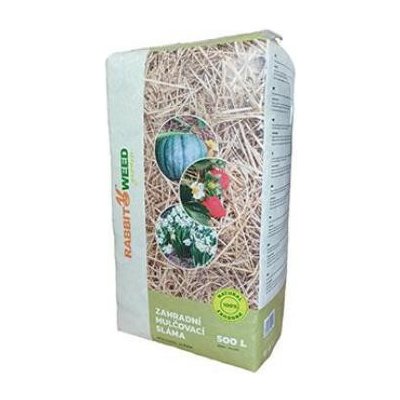 RabbitWeed Podestýlka slaměná pod ovoce a zeleninu 500 l – Zboží Dáma