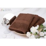 XPOSE Froté ručník VERONA tmavě hnědý 50 x 90 cm – Zboží Dáma