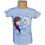 van der Erve Dívčí tričko FROZEN krátký rukáv Modrá – Sleviste.cz