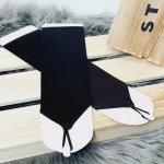 RB-nakuplevne Společenské rukavice hladké černé, 30 cm, na prst – Zboží Dáma