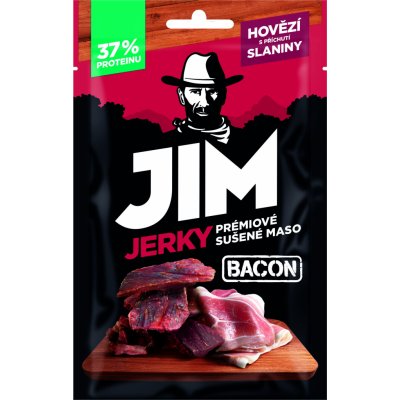 Jim Jerky Jerky hovězí slanina 23 g – Zboží Mobilmania