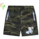 Kugo chlapecké šortky NAKLADAČ kapsy oranž maskáč – Sleviste.cz