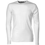 Tee Jays pánské tričko s dlouhými rukávy Interlock bílá – Zboží Dáma