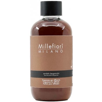 Millefiori Milano náplň do aroma difuzéru santal Bergamot 250 ml