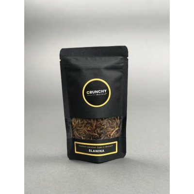 Crunchy Worms pražení červíci s příchutí slanina 20 g – Zboží Dáma