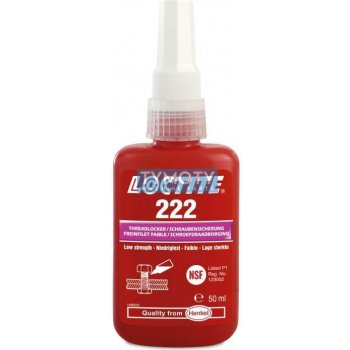 LOCTITE 222 na zajištění šroubů 50g