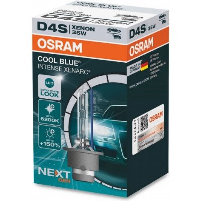 OSRAM Xenonová výbojka XENARC COOL BLUE INTENSE NEXTGEN D4S +150% 35W 66440CBN | Zboží Auto