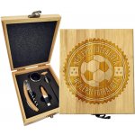 Sablio Dárková sada na víno Nejlepší fotbalista: 147×168×49 mm – Hledejceny.cz
