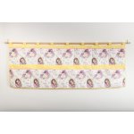 Jan peří kapsář za velkou postel jednorožec a princezna 70x200 cm žlutý – Sleviste.cz