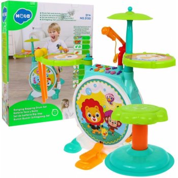 Huile Toys veselé bubny bubínky pro nejmenší Jazz Drum