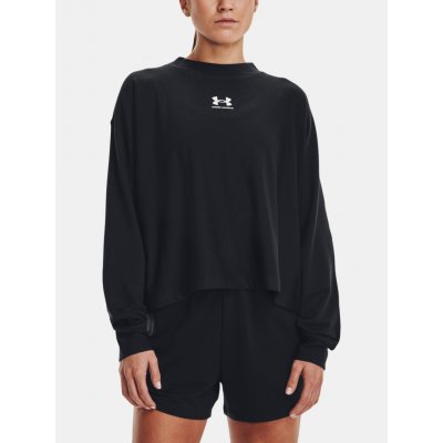 Under Armour UA Rival Terry oversized Crw mikina černá – Zbozi.Blesk.cz