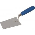 TOPTRADE lžíce zednická, nerezový plech, dřevěná rukojeť, 120 x 78 mm – Hledejceny.cz