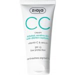 Ziaja CC krém pro podrážděnou a citlivou pleť s rozšířenými žilkami SPF 10 CC Cream 50 ml – Zbozi.Blesk.cz