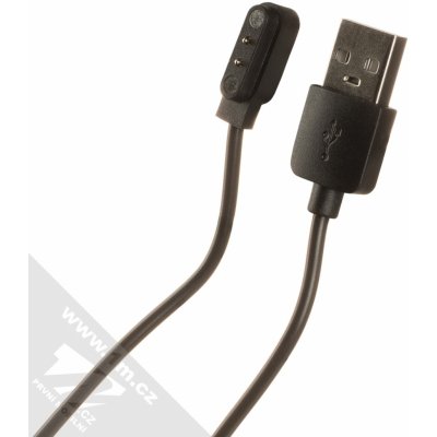 Tactical USB Nabíjecí Kabel pro Haylou LS10/RT2 černá 8596311170782 – Zboží Mobilmania