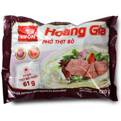 Vifon Hoang Gia instantní polévka Pho hovězí 120 g – Sleviste.cz