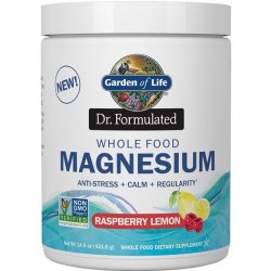 Garden of Life Magnesium Dr. Fomulated Hořčík 419,5 g Pomeranč