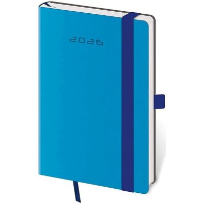 Flexies A6 týdenní 2026 modrý – Hledejceny.cz