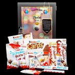 Trezor dárková bedna s potiskem plná Kinder čokolád – Zboží Dáma