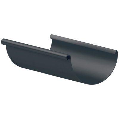 Covernit Lakovaný okapový žlab 3 m x 333 mm RAL 7016 Antracit – Zboží Mobilmania
