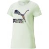 Dámská Trička PUMA CLASSICS LOGO INFILL TEE 53805032 Zelená